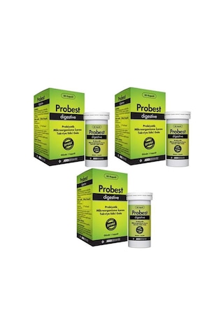 Probest Digestive Probiyotik 20 Kapsül-3 Adet- 10- Probest Digestive Probiyotik 20 Kapsül-3 Adet- 10-