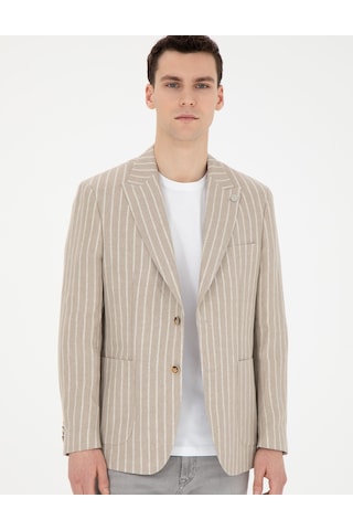 Pierre Cardin Erkek Açık Kahverengi Ceket 50284995-vr002