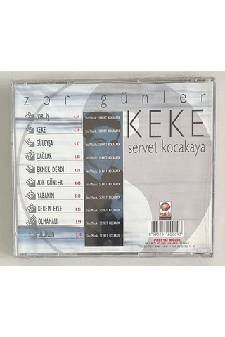 Servet Kocakaya Keke Zor Günler Cd Jelatininde Sıfır Cd