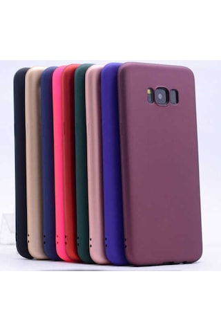 Samsung Galaxy Uyumlu S8 Kılıf Soft Mat Premier Case