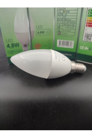 Led Ampul E.14 Gün Işığı 4,8watt 40watt 4.adetli Paket