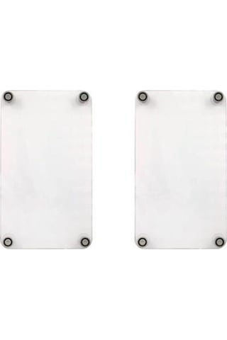 Cam Ocak Koruyucu ve Kesim Tablası Kara Duman 60Cm X 52Cm 2 Pa