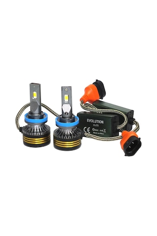 Evolution Nissan Qashqai 2014-2022 Sis Farı H11 Beyaz Led Xenon 22000 Lümen