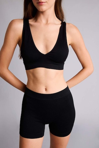 Defacto Fitilli Elastik Bel Siyah Seamless Boxer I0628ax26hsbk81 Siyah-bk81
