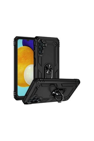 Galaxy A04S Kilif Zore Vega Yüzüklü Standli Zirh Kilif 556651540