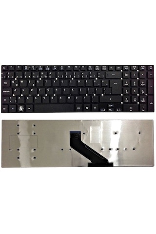 Acer Uyumlu Aspire E5-571G-532H, E5-571G-53R3 Klavye Siyah K-AC02