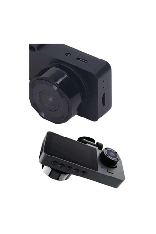Hubrendy Araç İçi Dikiz Kamerası Sürüş Kaydedici 3 Lensli Dvr Kamera