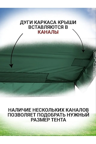 Sebo Evrensel Bahçe Hamakları İçin Çadır 144674044 Yeşil