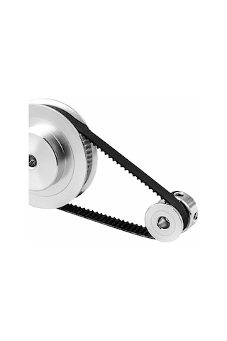 GT2 16 Diş Alüminyum Kasnak 5mm Delik Çapı 6mm Kayış Zamanlayıcı Doğrusal Hareket