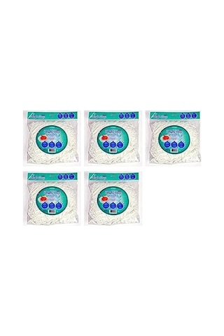 Motek Mop Microfiber Yedek Püskül Yedek Başlık 5 Adet Diğer