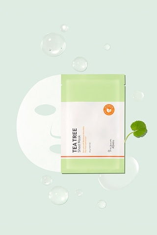 Yağlanma Ve Akneye Eğilimli Ciltlere Nem Veren Yaprak Maske A'pıeu The Pure Tea Tree Sheet Mask