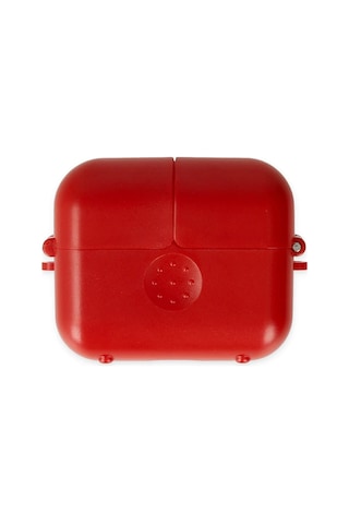 Newface Airpods Uyumlu 3 3.nesil Basmalı Kılıf Csmtex - 2 - Kırmızı