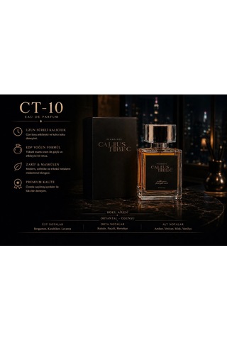 Calius Tibec Ct-10 Erkek Parfüm EDP 50 ML