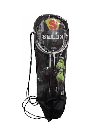 Selex Thunder Badmıngton Raket Çiftli 2 Raket +2 Top Selex Thunder Badmıngton Raket Çiftli 2 Raket +2 Top