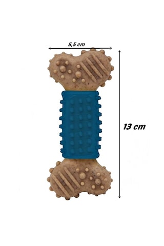 Tırtıklı Sert Kemik Köpek Oyuncağı 13 Cm
