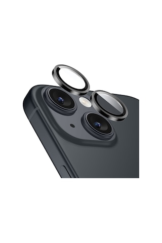 Apple Uyumlu iPhone 15 / 15 + Kamera Ve Lens Koruyucu Şeffaf