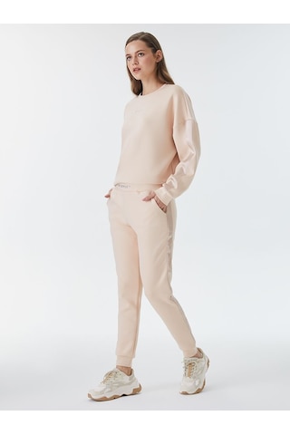 Loose Loose Fit Kadın Eşofman Altı Pembe