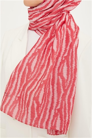 Armine Trend Pembe Pure Lina Şal 14 - 21226 Pembe