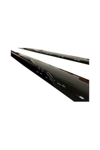 Peugeot 307 2001-2009 Siyah Şeritli Renkli Yan Marşpiyel 2 Adet Piona Black