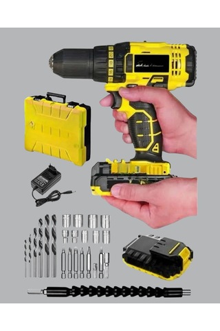 Mey İthalat 12v Akülü Matkap Ergonomik Ve Yüksek Performanslı