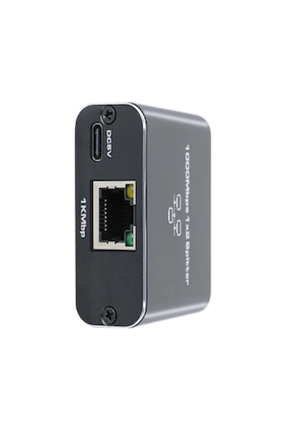 Homyl Splitter 1x2 Hub Aktarım Hızı 1000 Mbps Ağ Uzatma