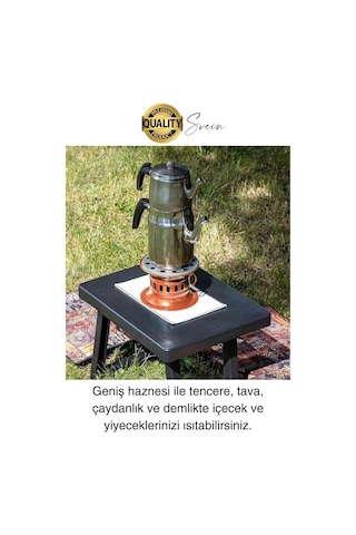 Özel Üretim Jel Yakıtlı Isıtıcı Osmanlı Ocağı Ev İş Yazlık Piknik Kamp Tipi Kolay Taşınabilir Ocak Diğer Çok Renkli
