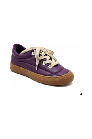 N Napa Shoe Np.7809.mor Deri Sneaker