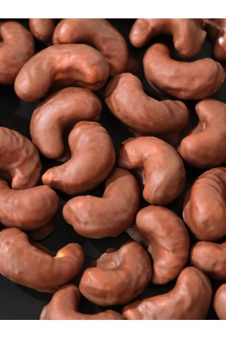 Çikolatalı Kaju 500 Gr - Sütlü Çikolata Kaplı Kaju Fıstığı - Çikolatalı Kuruyemiş - Atıştırmalık