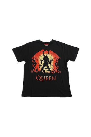 Queen The Show Must Go On Tişört Siyah Çok Renkli