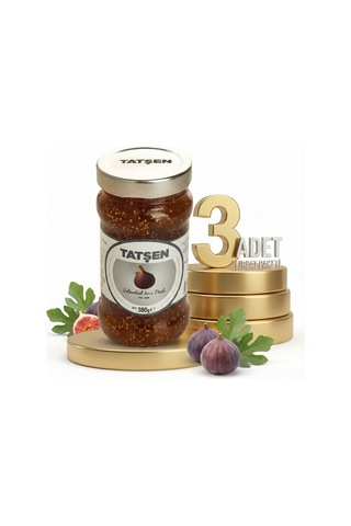 Tatşen Cam Reçel İncir 3x380 Gr