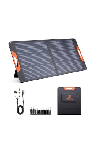 Zoupw 100w Taşınabilir Katlanır Güneş Paneli Güç İstasyonu