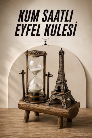 Plentiful Plentifuleyfel Kuleli Kum Saati Bej