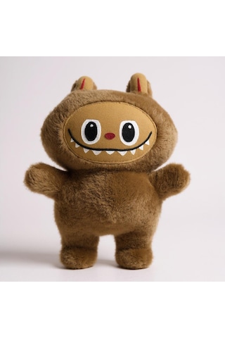 Plentiful Labubu 35 Cm Peluş Oyuncak , El Yapımı , Pembe Pembe