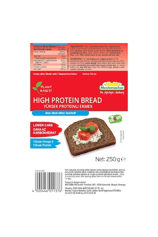 MesteMacher Proteinli Ekmek 250 G