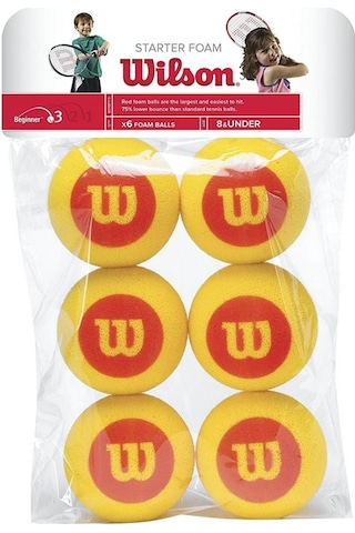 Wilson Tenis Topu Starter Çocuklar için 6lı Sünger (Wrz259300)