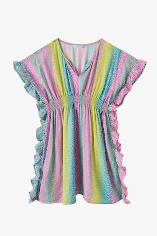 Penti Kız Çocuk Energy Leopar Desenli Ponponlu Kaftan Çok Renkli