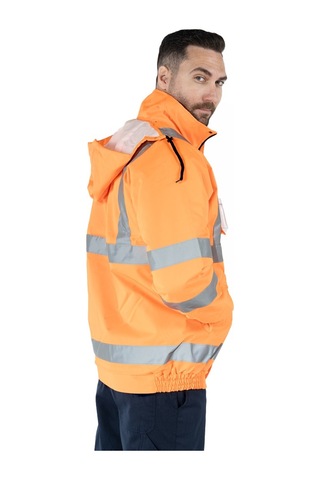 Hi-vis İş Montu Turuncu