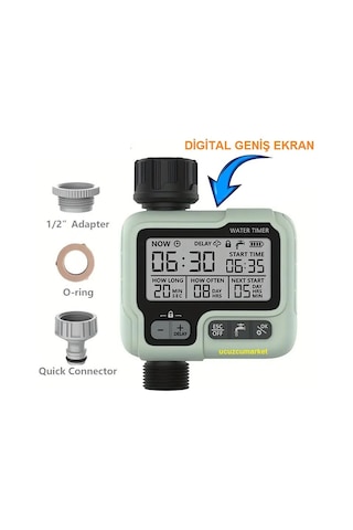 Su Zamanlayıcı Otomatik Digital Büyük Ekran