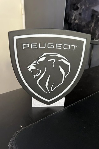 Peugeot Dekoratif Aydınlatma Led Gece Lambası Çok Renkli