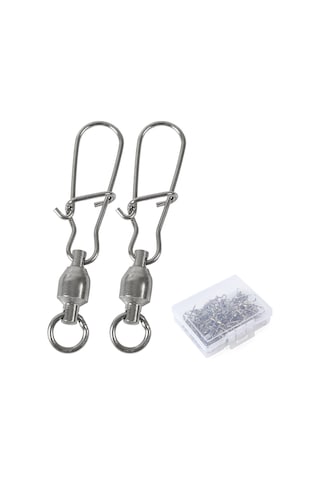 Xiyyadms Balıkçılık Pivoting Snap Pinleri 25 Adet - 0 Numara, Bakır Ve Paslanmaz Çelik, Tersine Çevirme Engeli, Dayanıklı Ve Korozyona Dayanıklı