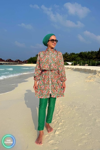 Kahijab Ivy Tesettür Mayo - Yeşil Yeşil