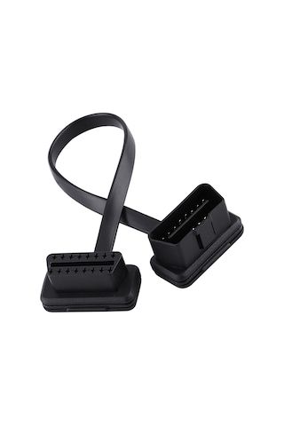 Konesam Obd2 16 Pin Ertelenme Kablosu 30cm - Erkek'den Dişiye, Araç Tanı Aletleri İçin Uzun Uzaklıkta Kullanım, Dayanıklı Abs Malzeme