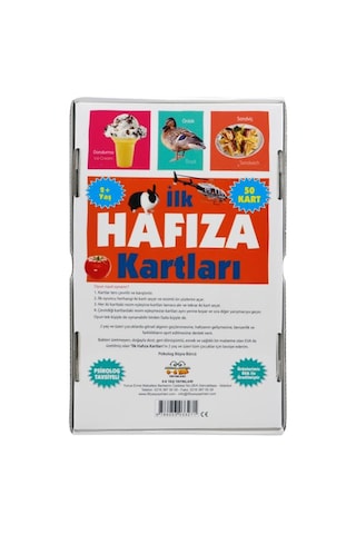 '+2 Yaş İlk Hafıza Kartları (0-6 Yaş Yayınları)