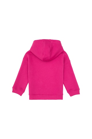U.S. Polo Assn. Kız Çocuk Şardonlu Kapüşonlu Pembe Sweatshirt 50317890-VR041