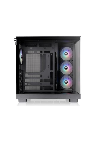 Thermaltake View 380xl Temperli Cam 4x120mm Usb 3.0 Siyah Argb Akak0thr0003