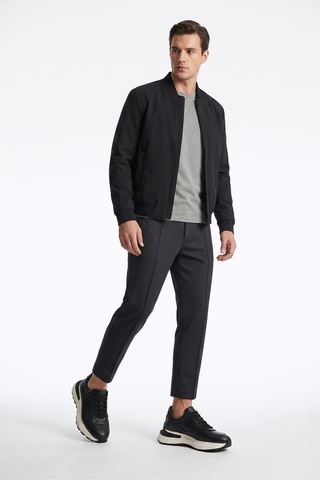 Gönderi(R) Gönderi R Erkek Siyah Bağcıklı Hakiki Deri Comfort Sneaker Ddma80338314