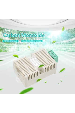 Lemestar Endüstriyel Karbon Monoksit Co Sensörü, Rs485 Modbus-rtu İle Çevre Hava Kalitesi İzleme, Dc9-40v Ters Bağlantı Koruma, Wtr10-a