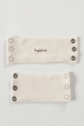 Tinylamb Bebek Bodysuit Taş Renk Uzatma Aparatı 2 Adet Kısa Ve Uzun %100 Pamuk 9.5mm Çıtçıtlı Taş