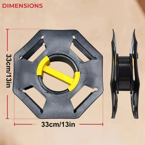 Willowhaven Siyah 1 Adet 984.25 İnç Depolama Makarası - Araç Ve Karavan Kabloları İçin Düzenleyici