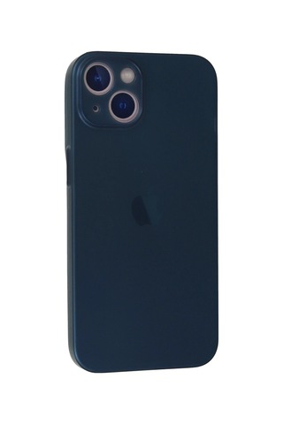 Newface Apple iPhone Uyumlu 13 Mini Kılıf Pp Ultra İnce Kapak Glblseme - 34 - Mavi